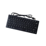 Wired USB Mini Keyboard – 78-Key Ultra-Thin Ergonomic Design for Desktop & Laptop