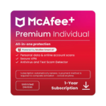 McAfee+ Premium Individual – Unlimited Device Protection | Windows, Mac, Android, iOS & ChromeOS | Digital Download
