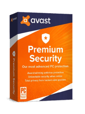 Avast Premium Security 10 Devices 1 Year Windows Advanced Protection