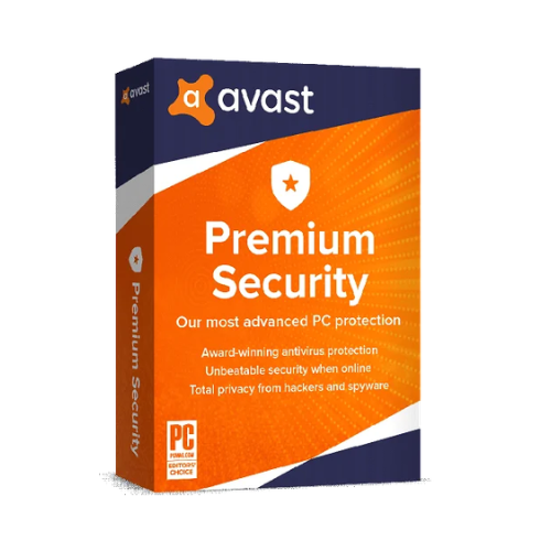 Avast Premium Security 10 Devices 1 Year Windows Advanced Protection