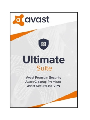 Avast Ultimate Suite 10 Devices 2 Years Windows Security VPN Cleanup