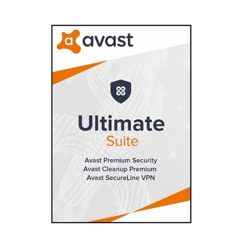 Avast Ultimate Suite 10 Devices 2 Years Windows Security VPN Cleanup