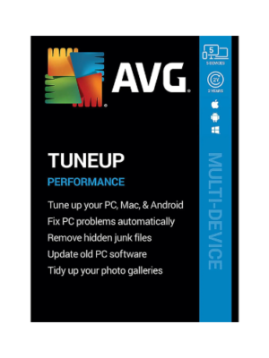 AVG TuneUp for 5 Devices 2 Years PC Mac Android Download